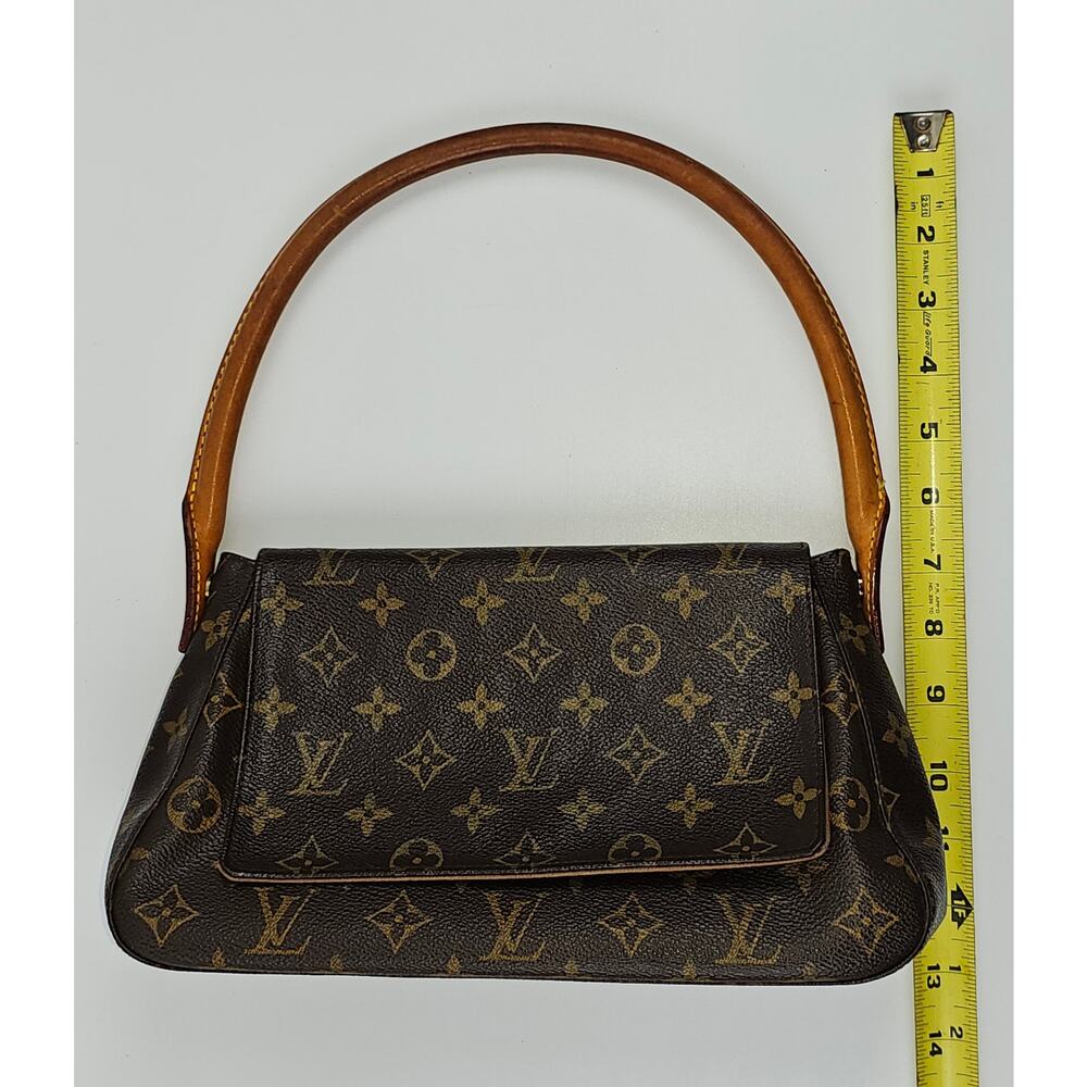 LV Monogram Looping Mini - image 6